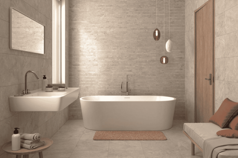 27 Best Simple Beige Bathroom Ideas